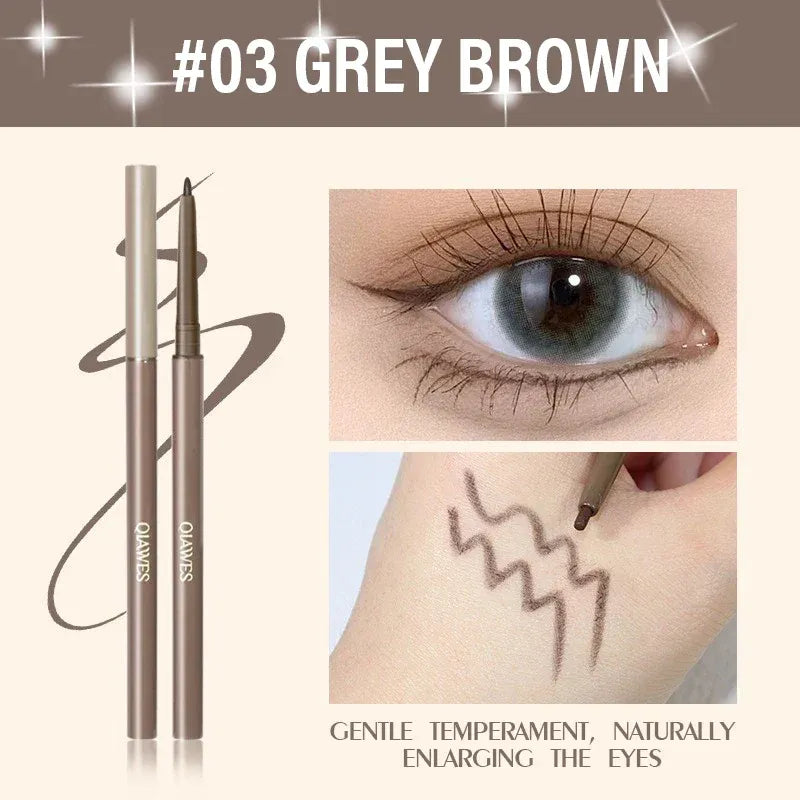 Waterproof Long Lasting Smudge-proof Gel Eyeliner Pen, Silky Vegan Formula