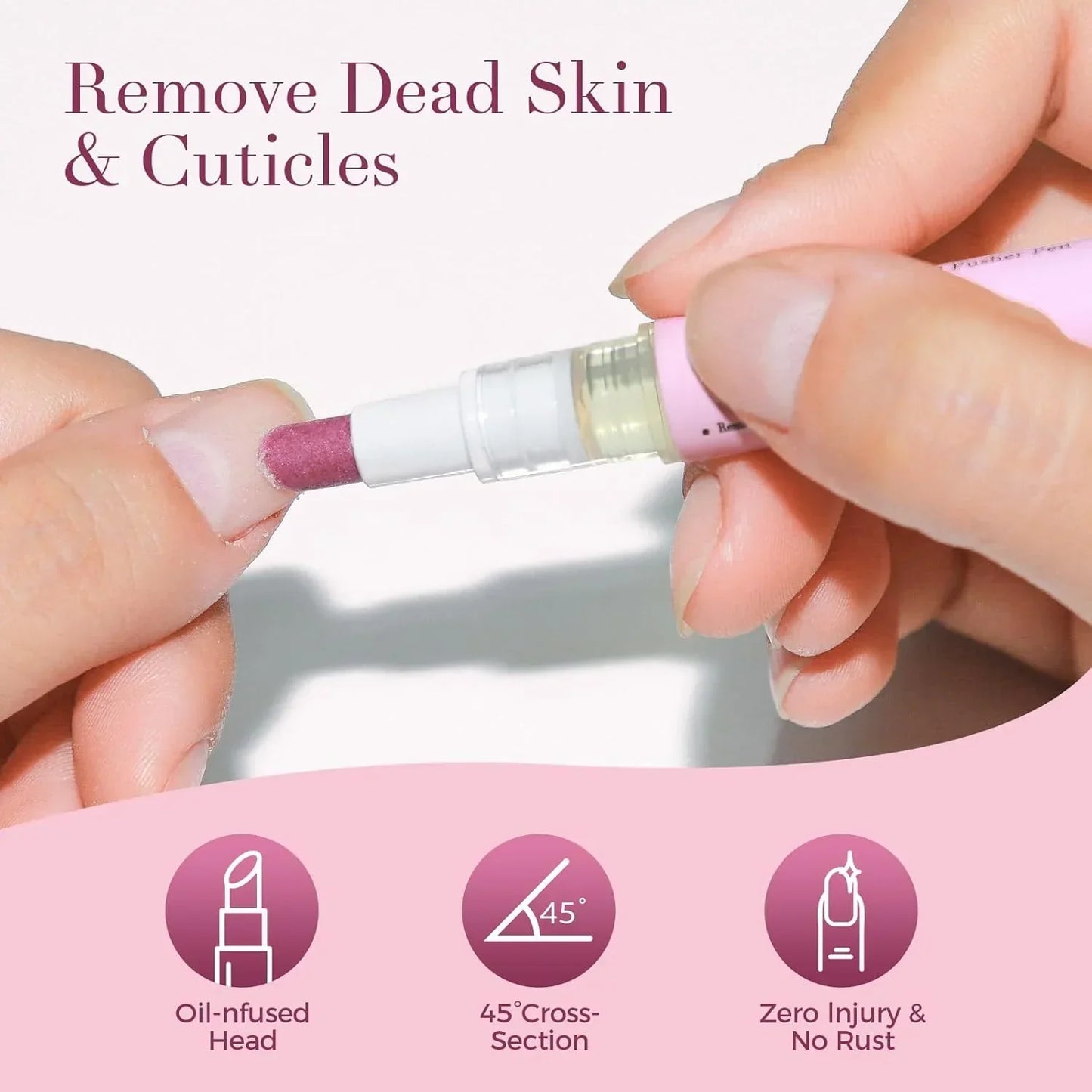 Cuticle Oil Pen and Pusher