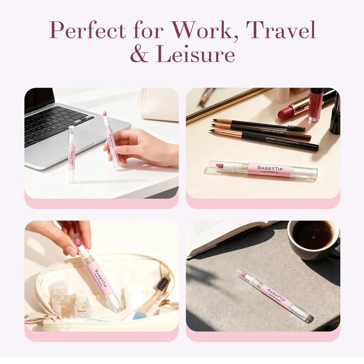 Cuticle Oil Pen and Pusher