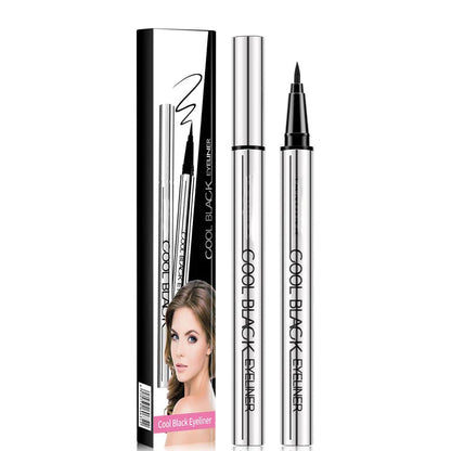 Waterproof Long Lasting Smudge-proof Gel Eyeliner Pen, Silky Vegan Formula