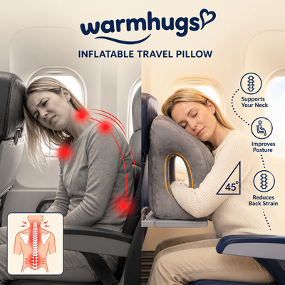 Lumrest™ Inflatable Travel Pillow