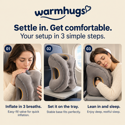 Lumrest™ Inflatable Travel Pillow