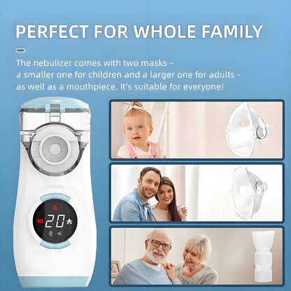 Blisstru's Mesh Nebulizer with Intuitive LED Interface