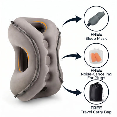 Lumrest™ Inflatable Travel Pillow