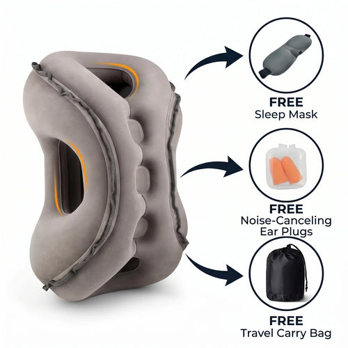 Lumrest™ Inflatable Travel Pillow
