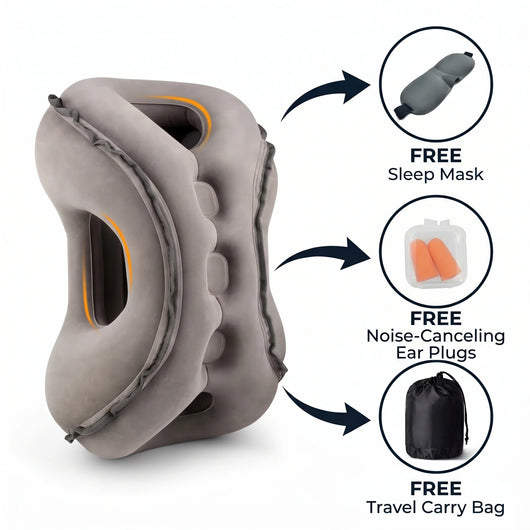 Lumrest™ Inflatable Travel Pillow
