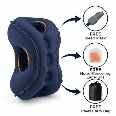 Lumrest™ Inflatable Travel Pillow