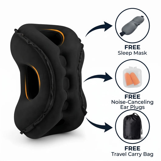 Lumrest™ Inflatable Travel Pillow
